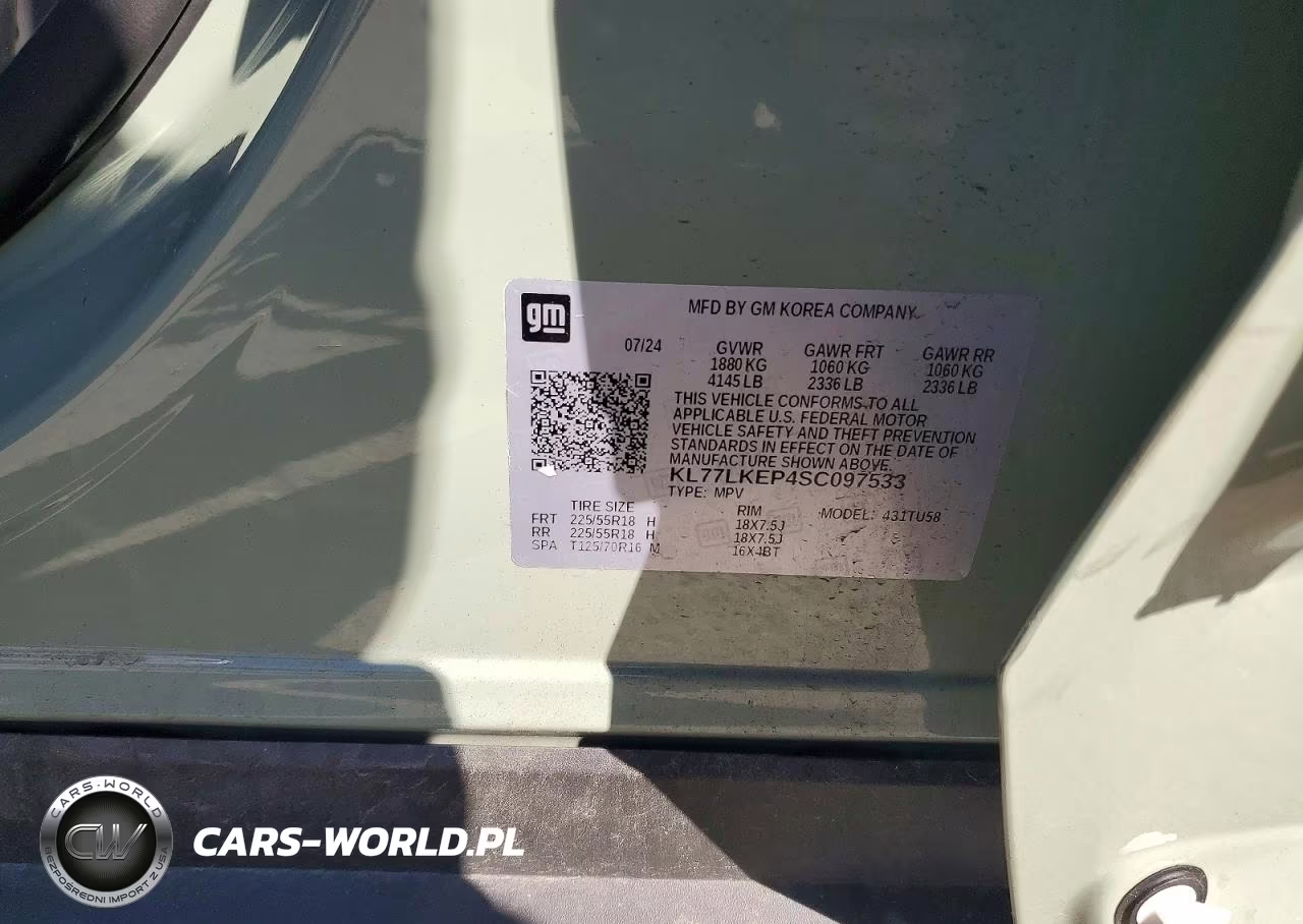 2025 Chevrolet Trax Activ VIN:KL77LKEP4SC097533 - 13