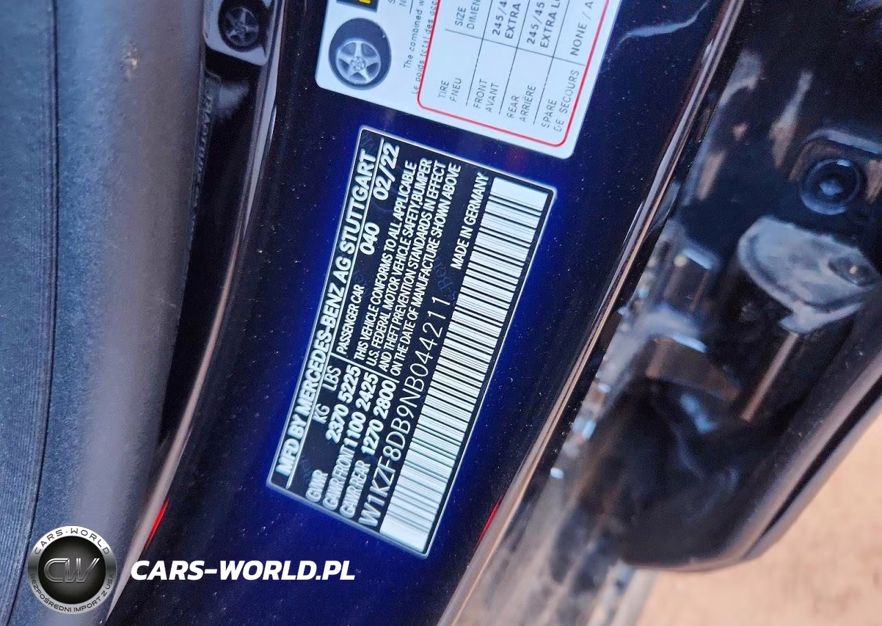 2022 Mercedes-Benz E 350 VIN:W1KZF8DB9NB044211 - 12