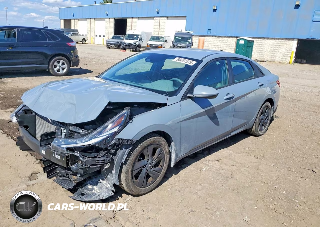 2022 Hyundai Elantra Sel VIN:KMHLM4AG3NU363649 - 1
