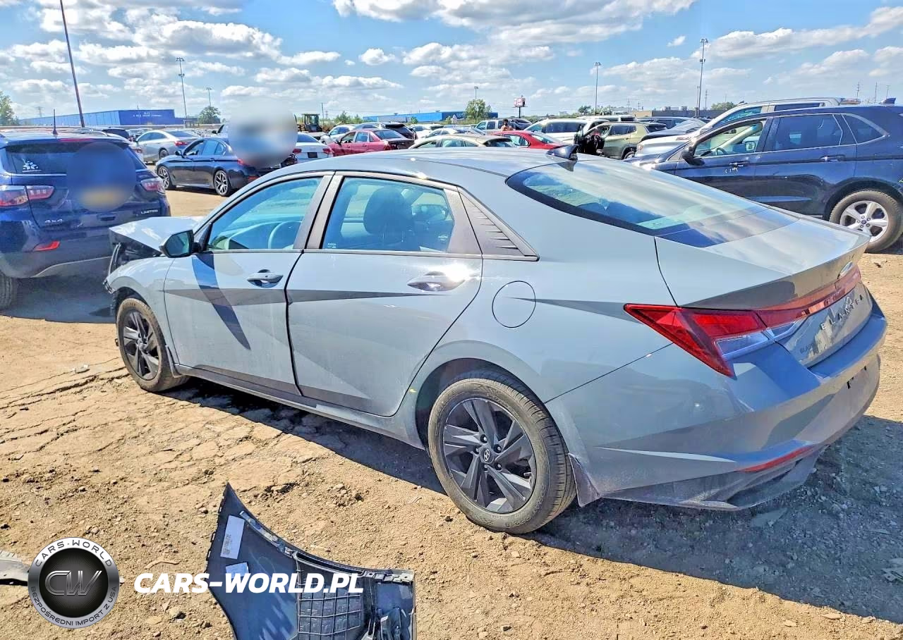 2022 Hyundai Elantra Sel VIN:KMHLM4AG3NU363649 - 2