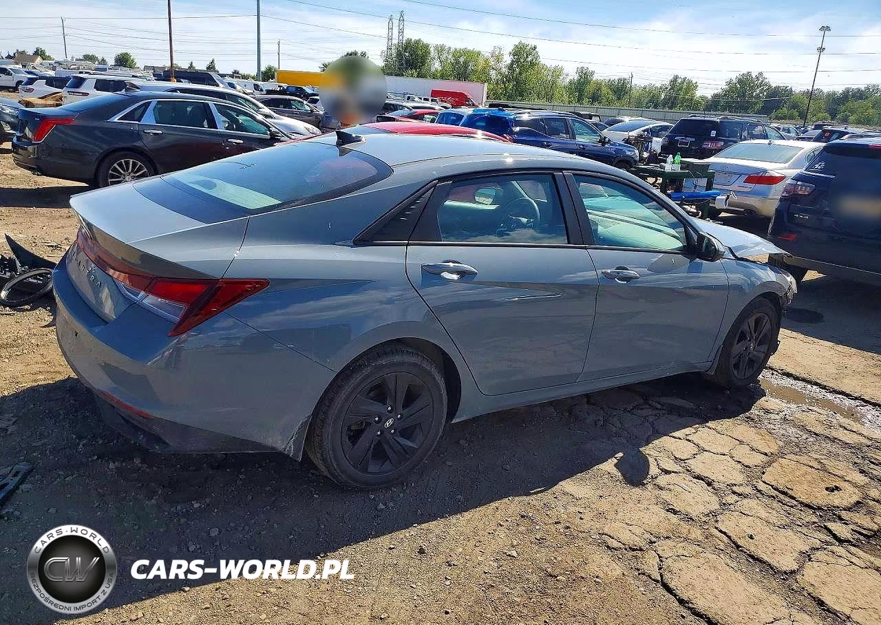 2022 Hyundai Elantra Sel VIN:KMHLM4AG3NU363649 - 3