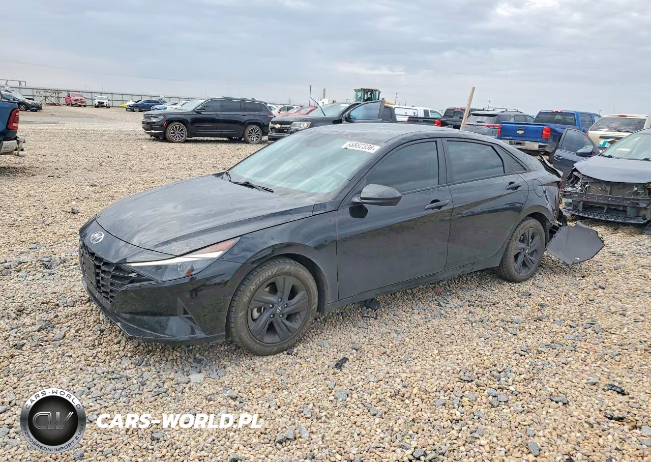 2022 Hyundai Elantra Sel VIN:KMHLM4AG0NU322024 - 1