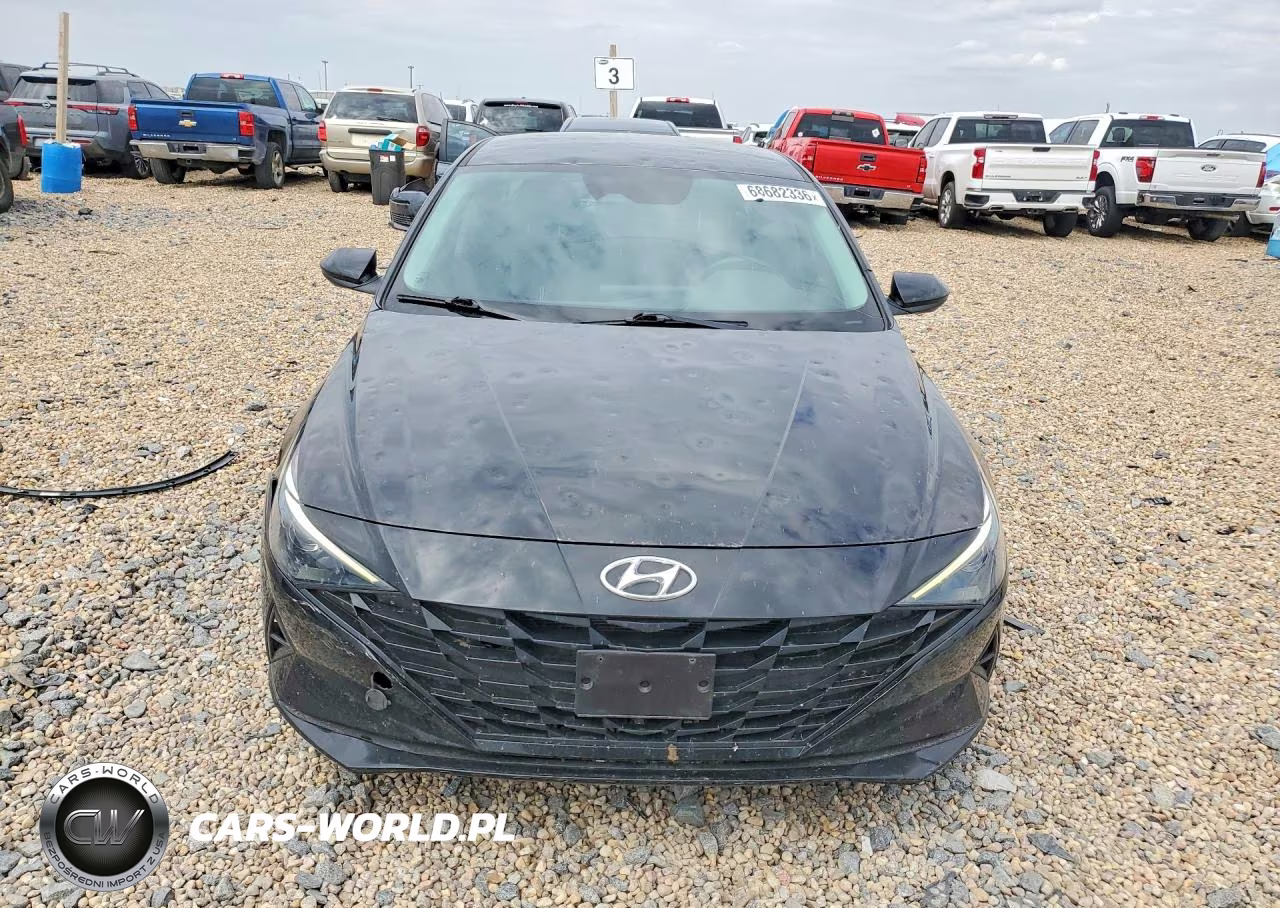 2022 Hyundai Elantra Sel VIN:KMHLM4AG0NU322024 - 5