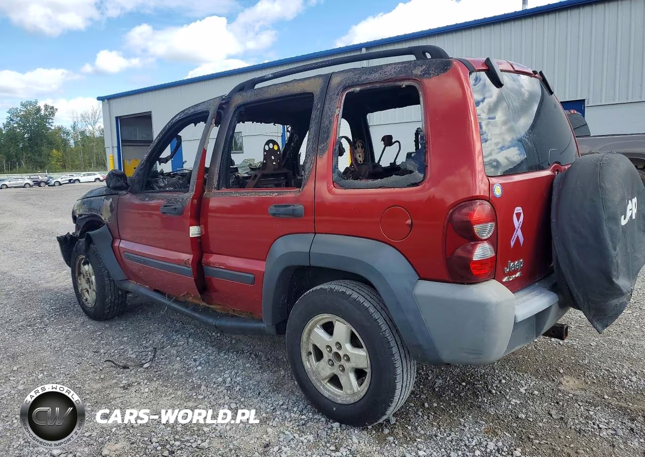 2006 Jeep Liberty Sport VIN:1J4GL48K76W167992 - 2