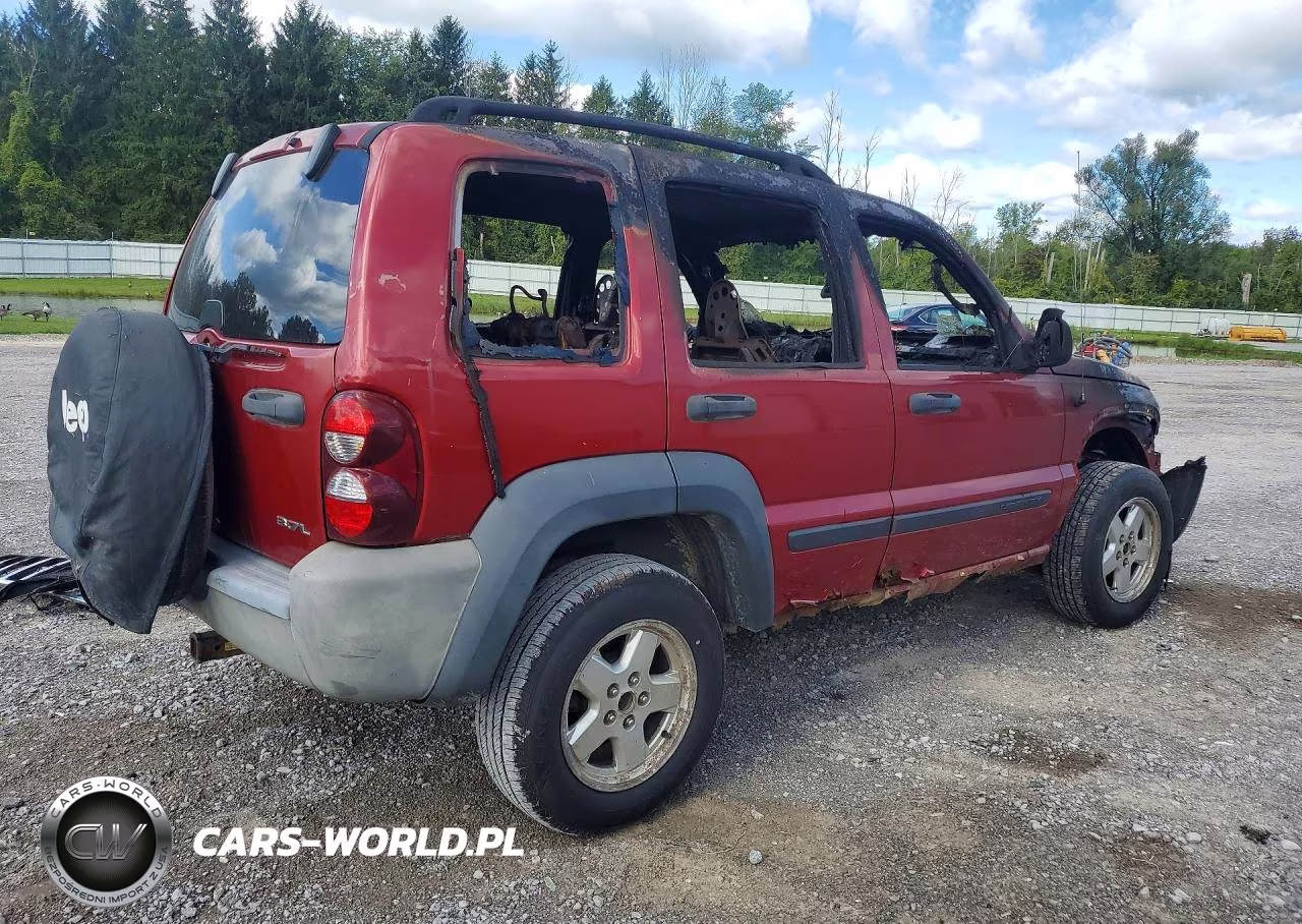 2006 Jeep Liberty Sport VIN:1J4GL48K76W167992 - 3