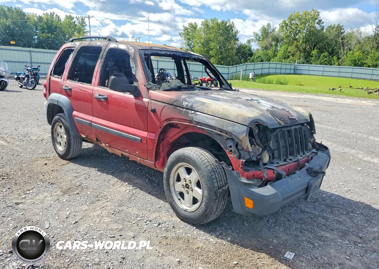 2006 Jeep Liberty Sport VIN:1J4GL48K76W167992 - 4