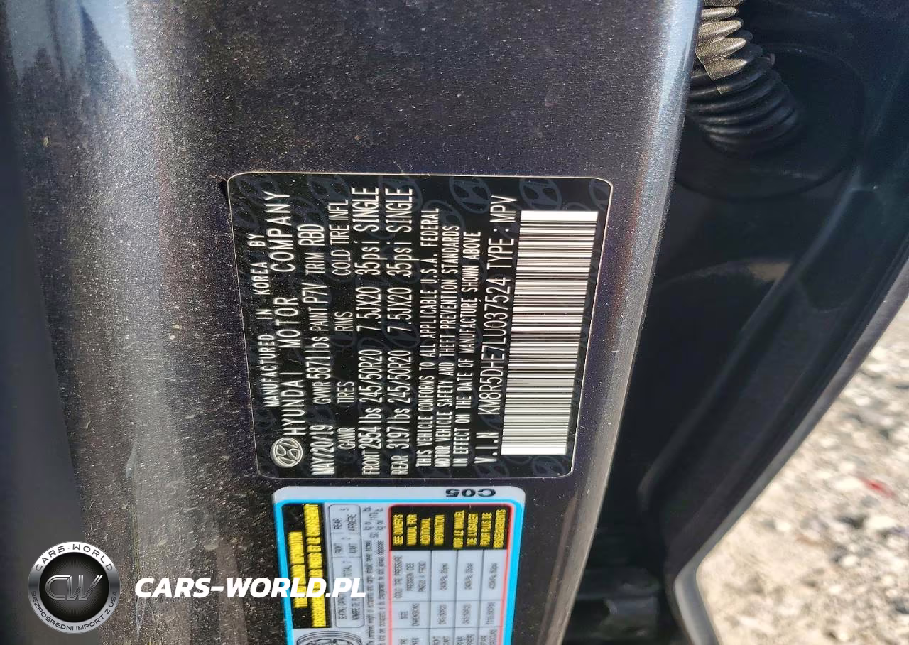 2020 Hyundai Palisade Limited VIN:KM8R5DHE7LU037524 - 13