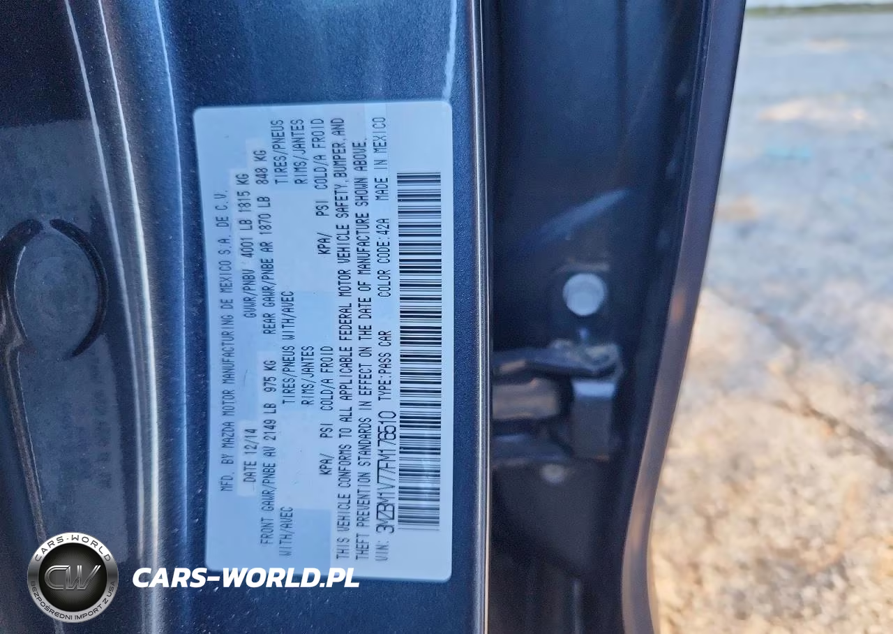 2015 Mazda 3 Touring VIN:3MZBM1V77FM176510 - 12