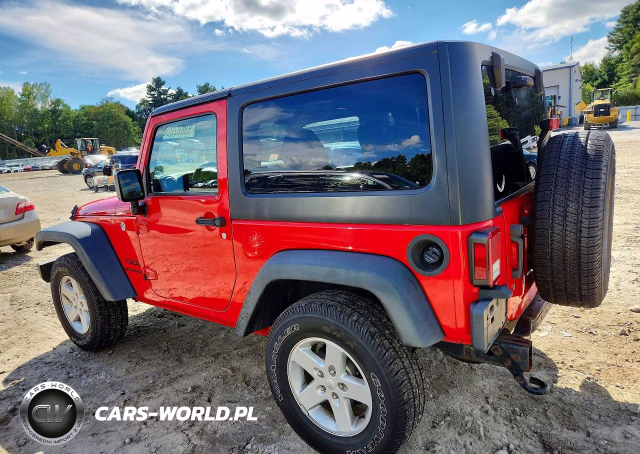 2016 Jeep Wrangler Sport VIN:1C4AJWAG7GL269623 - 2