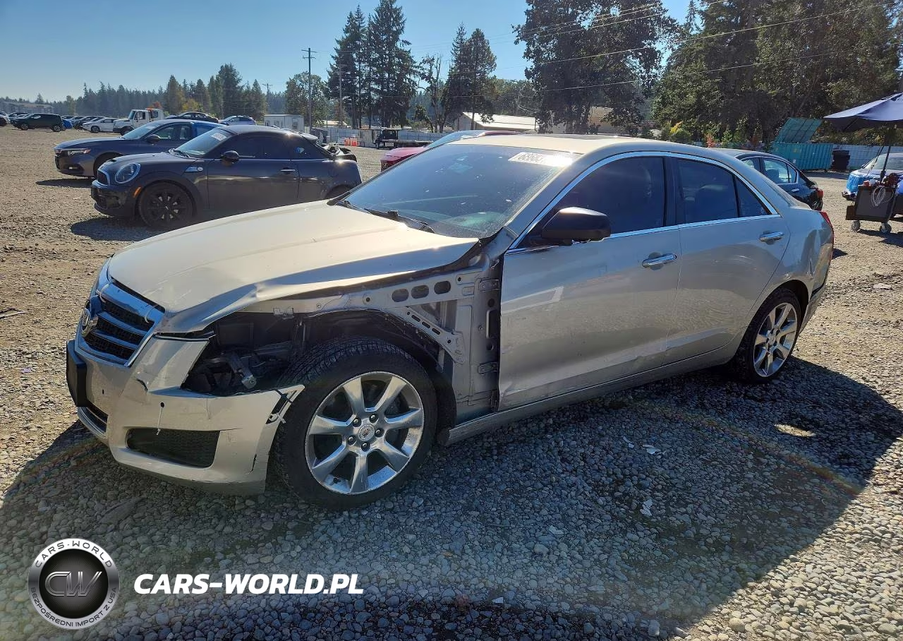2013 Cadillac Ats Luxury VIN:1G6AH5S38D0148522 - 1