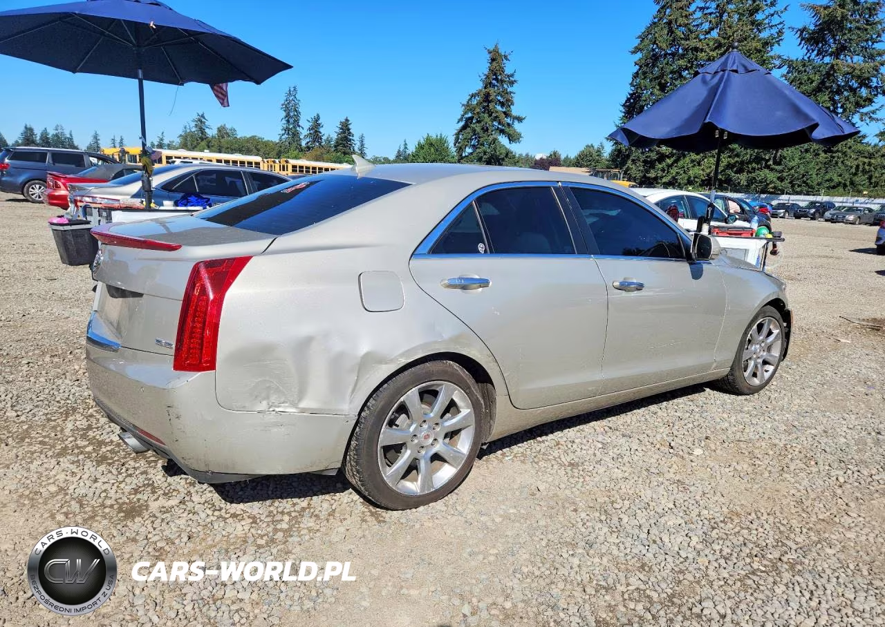 2013 Cadillac Ats Luxury VIN:1G6AH5S38D0148522 - 3