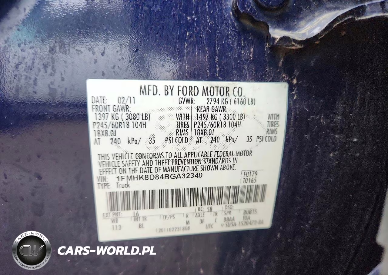 2011 Ford Explorer Xlt VIN:1FMHK8D84BGA32340 - 13