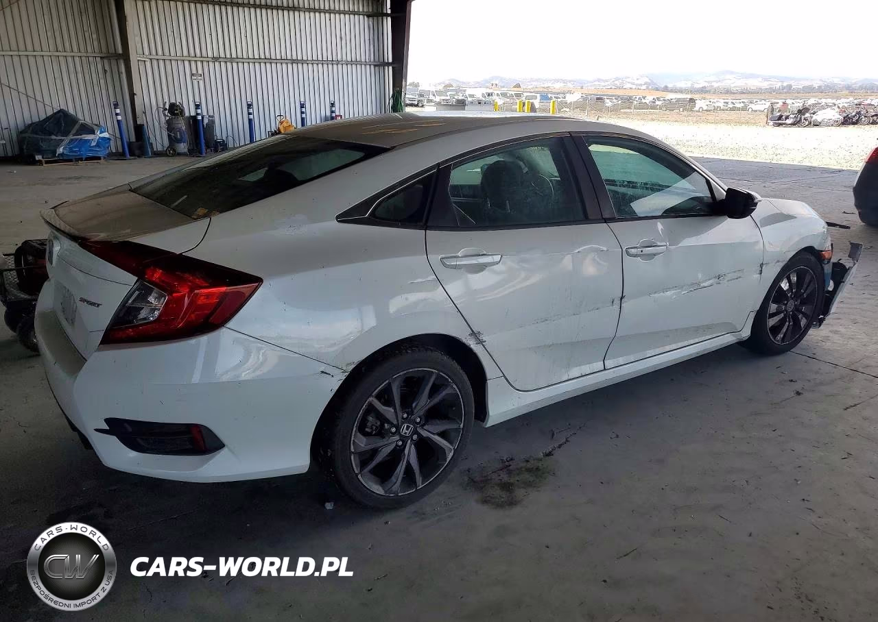 2020 Honda Civic Sport VIN:19XFC2F86LE212746 - 3