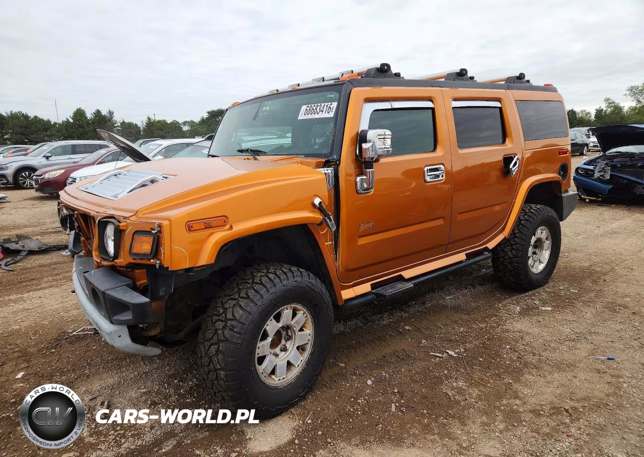2006 Hummer H2 VIN:5GRGN23U36H115548 - 1