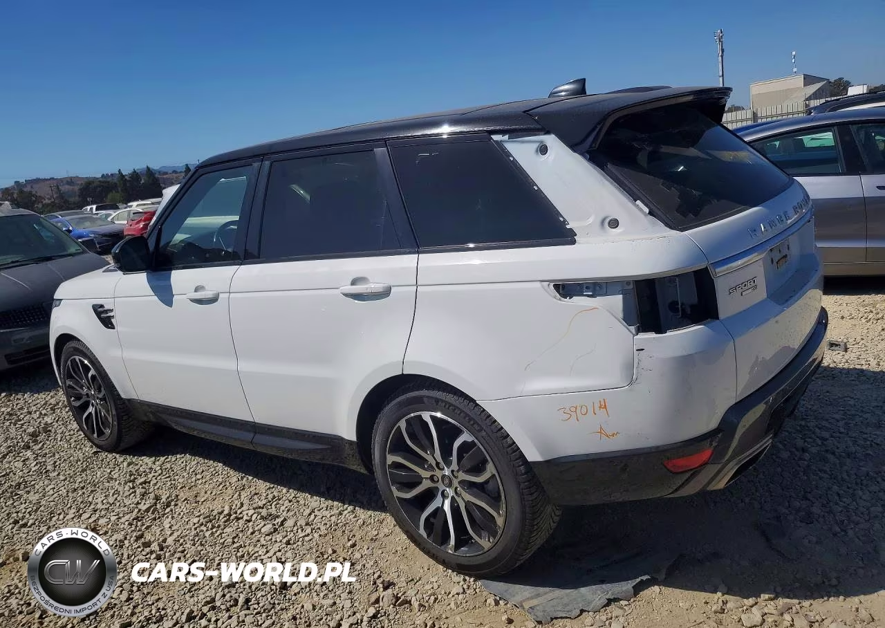 2019 Land Rover Range Rover Sport Hse VIN:SALWR2RV0KA419742 - 2