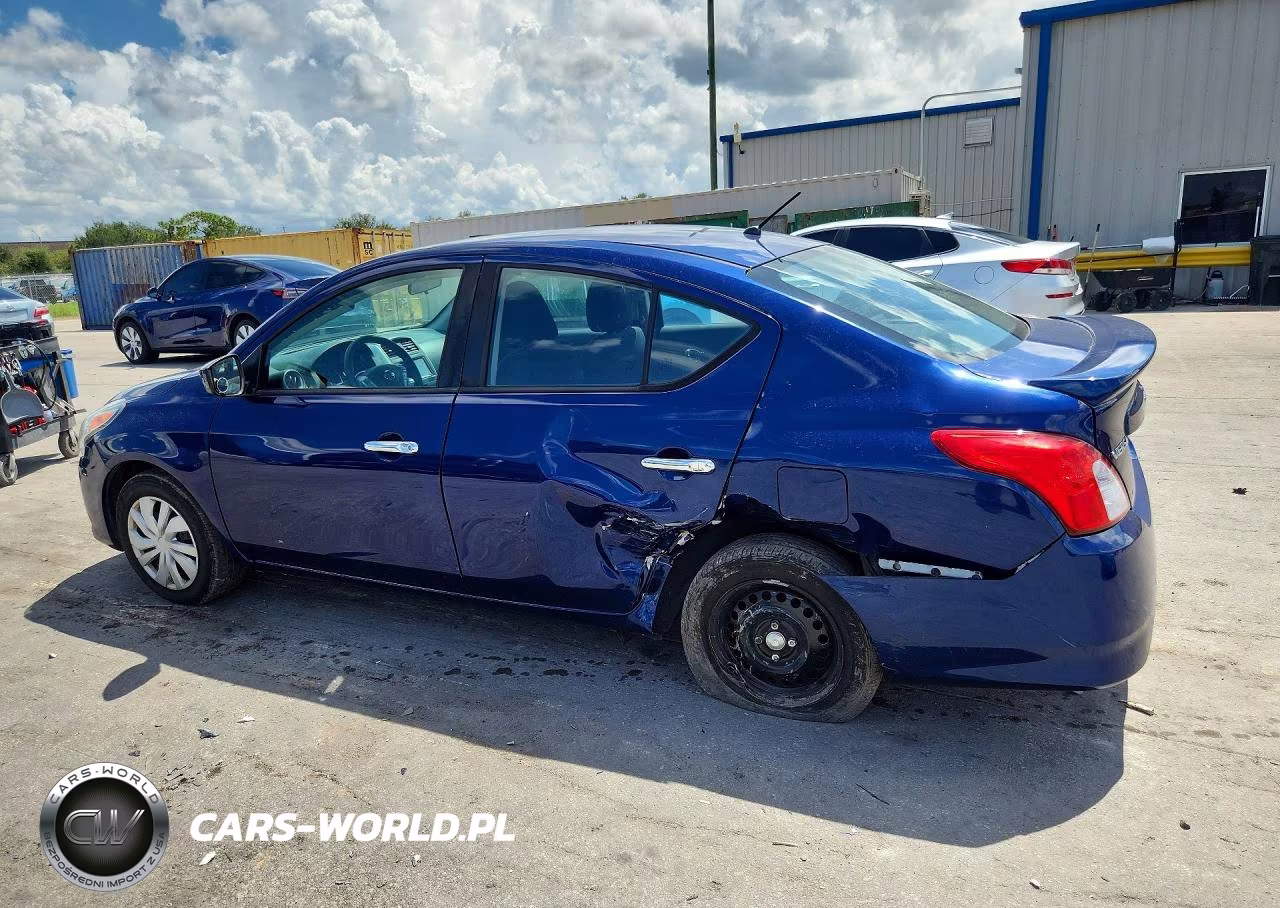 2019 Nissan Versa Sv VIN:3N1CN7AP6KL871500 - 2
