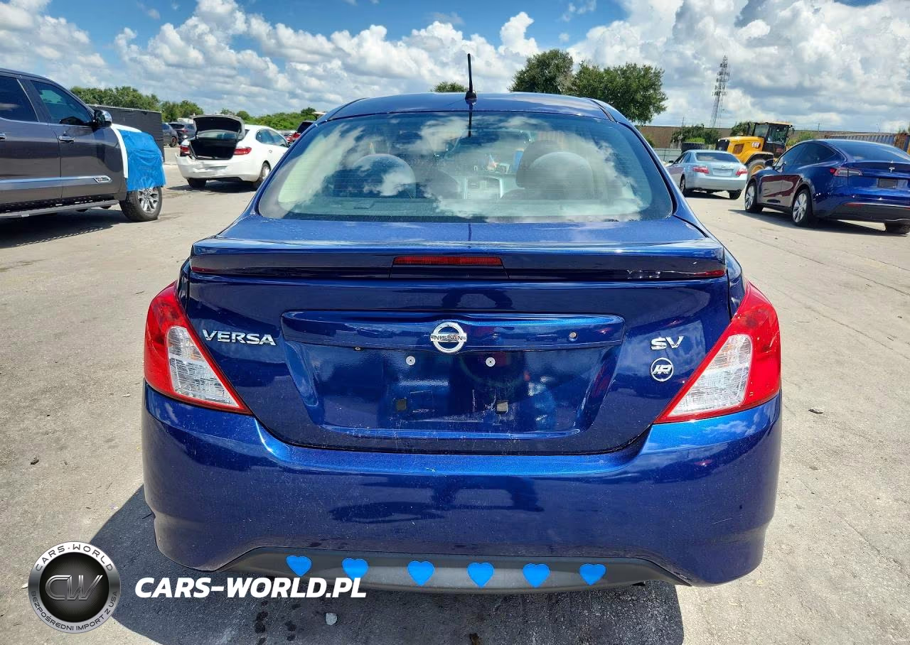 2019 Nissan Versa Sv VIN:3N1CN7AP6KL871500 - 6