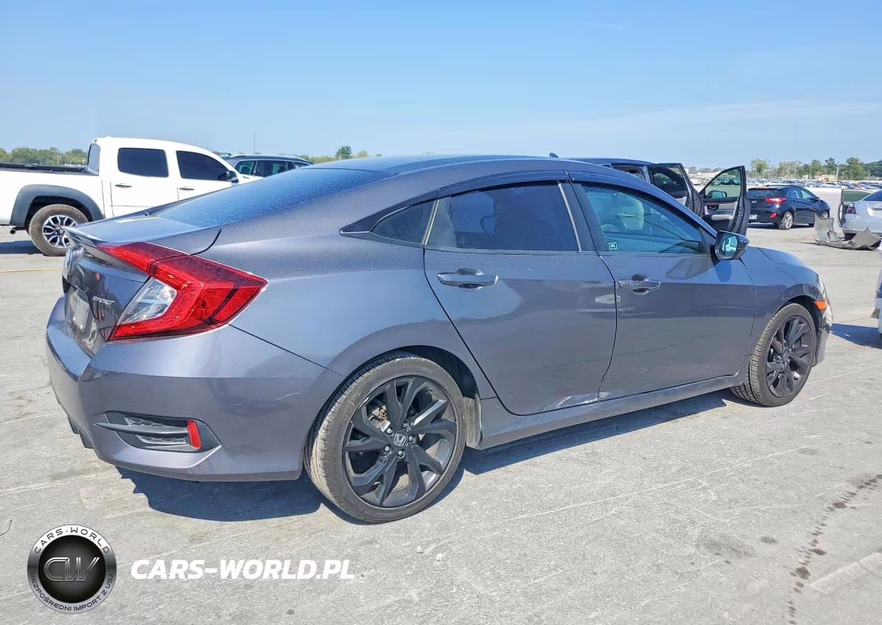 2019 Honda Civic Sport VIN:2HGFC2F81KH502798 - 3