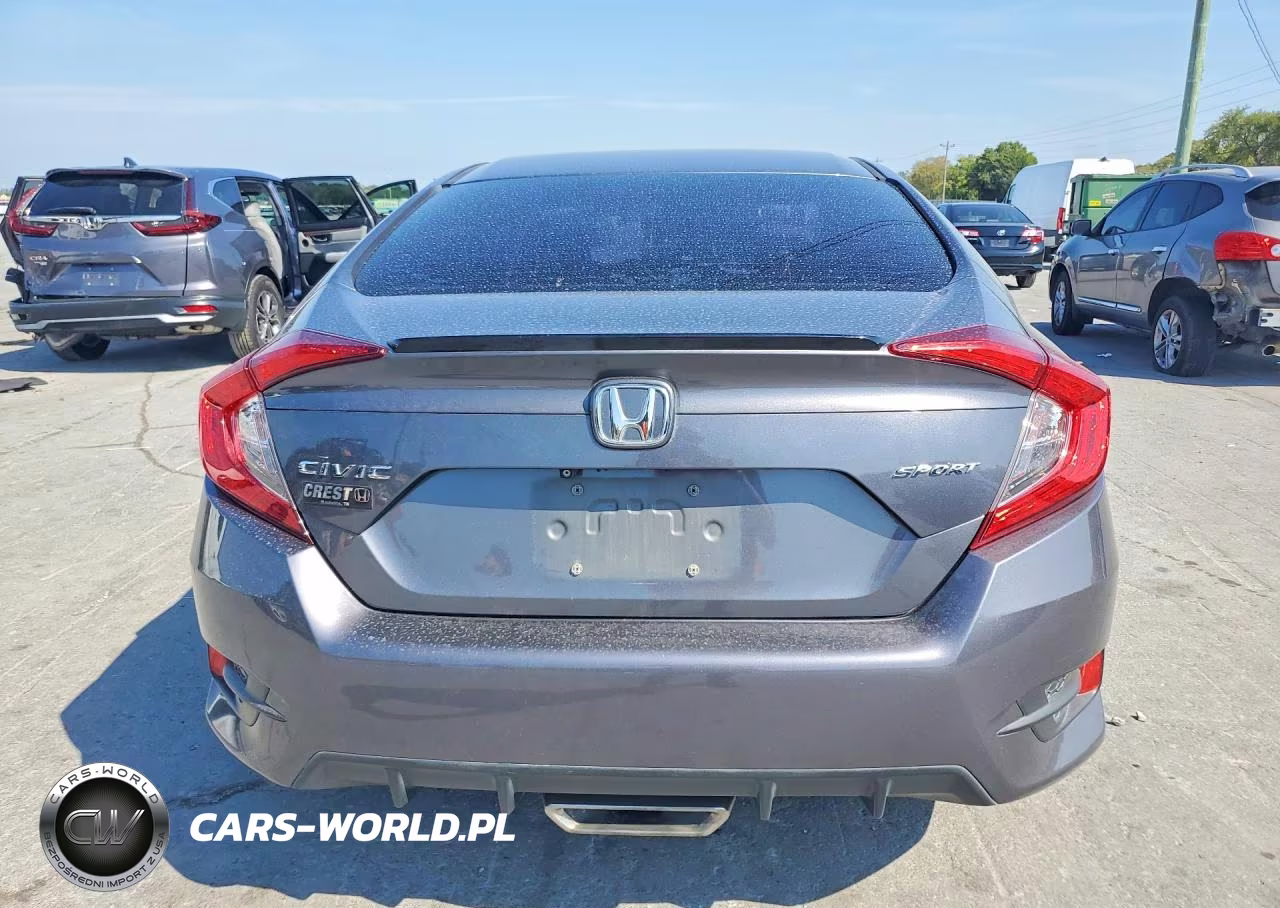 2019 Honda Civic Sport VIN:2HGFC2F81KH502798 - 6