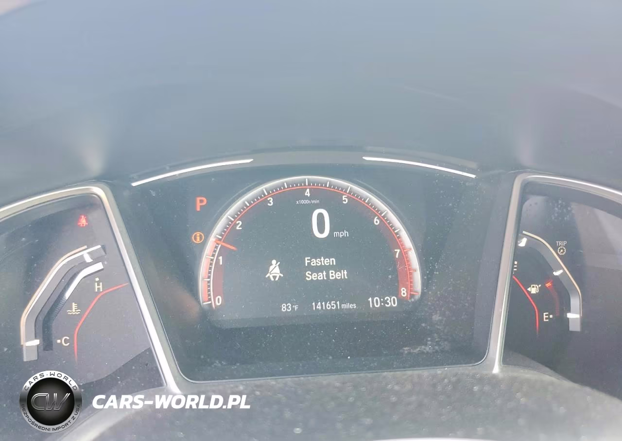 2019 Honda Civic Sport VIN:2HGFC2F81KH502798 - 9