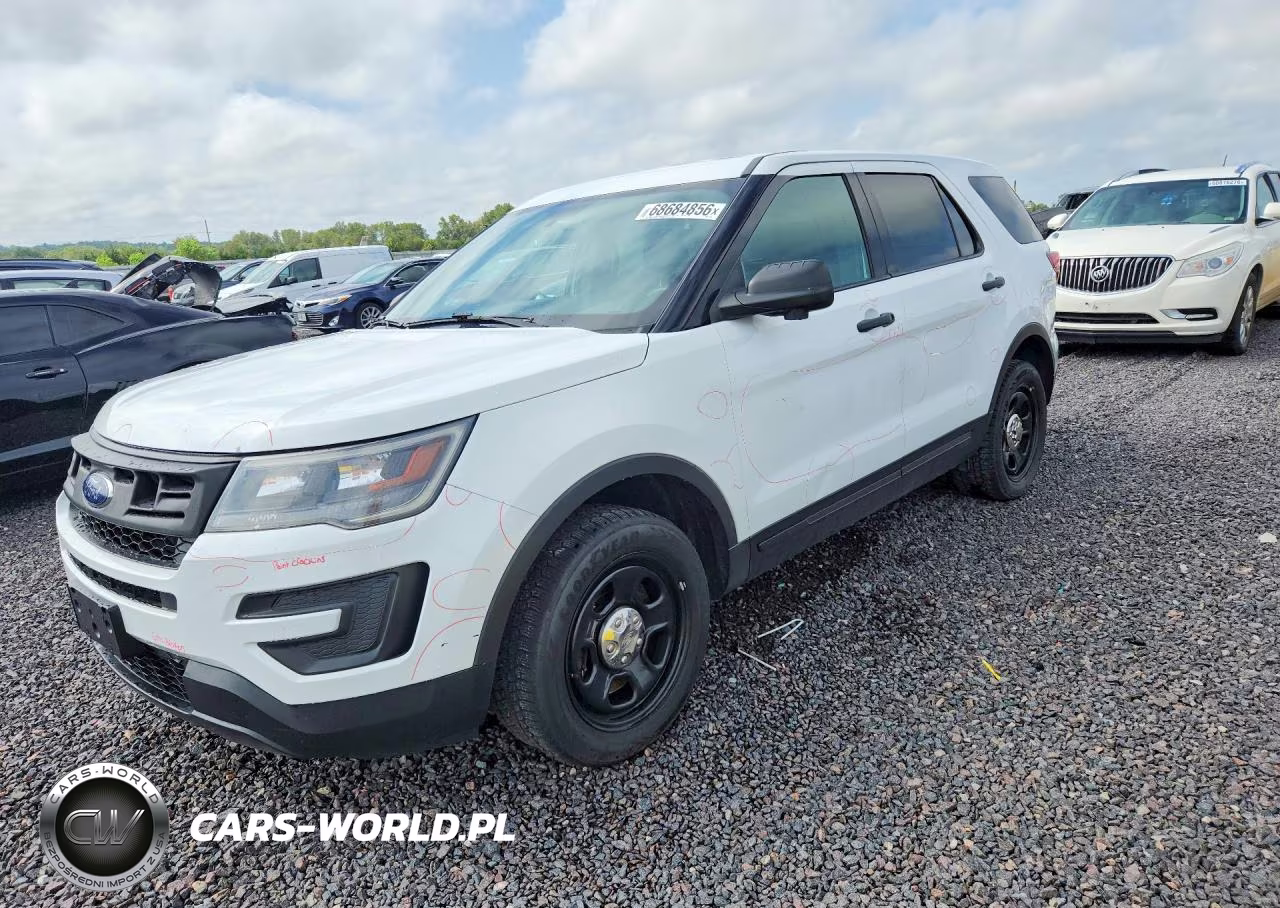 2017 Ford Explorer Police Interceptor VIN:1FM5K8AR0HGE14048 - 1