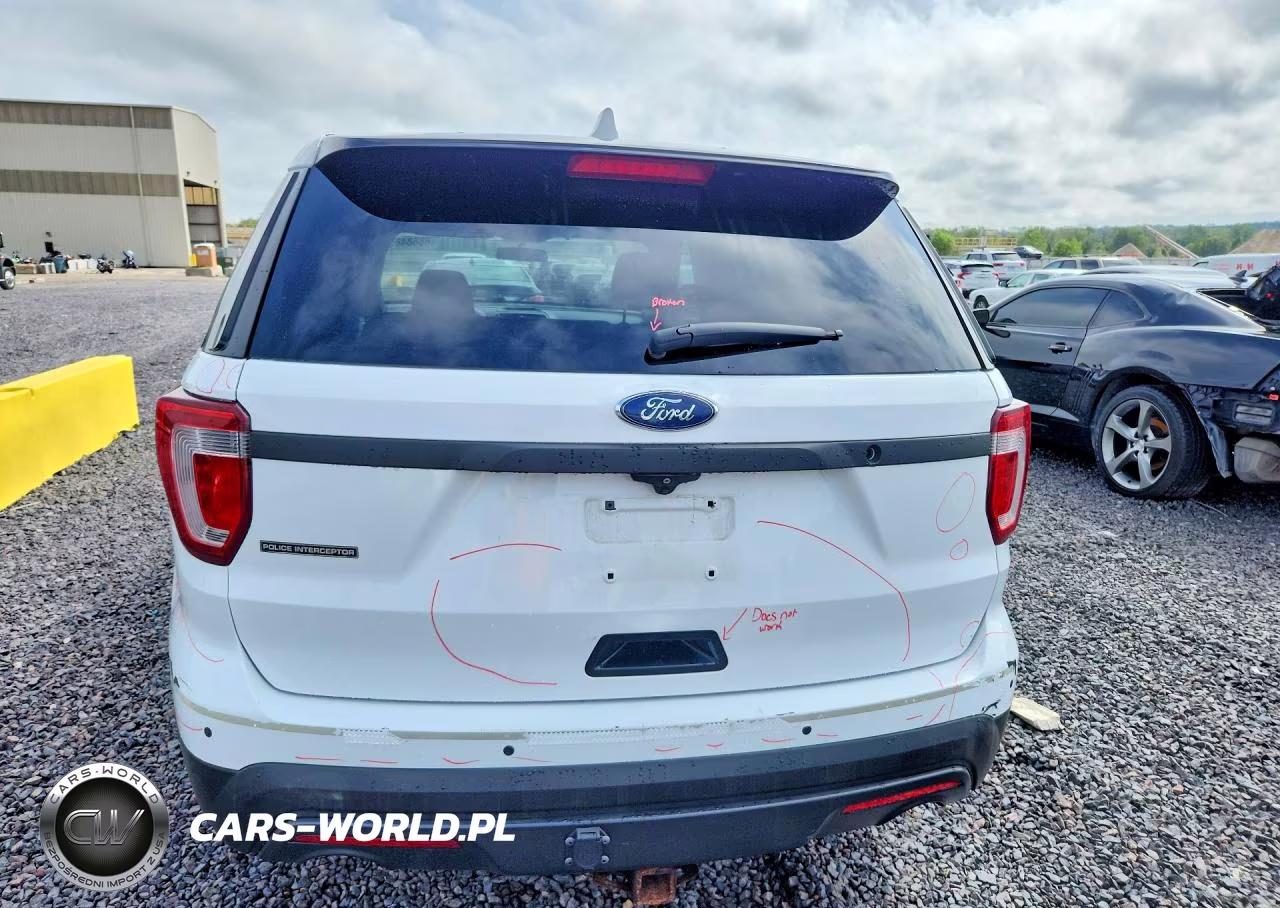 2017 Ford Explorer Police Interceptor VIN:1FM5K8AR0HGE14048 - 6