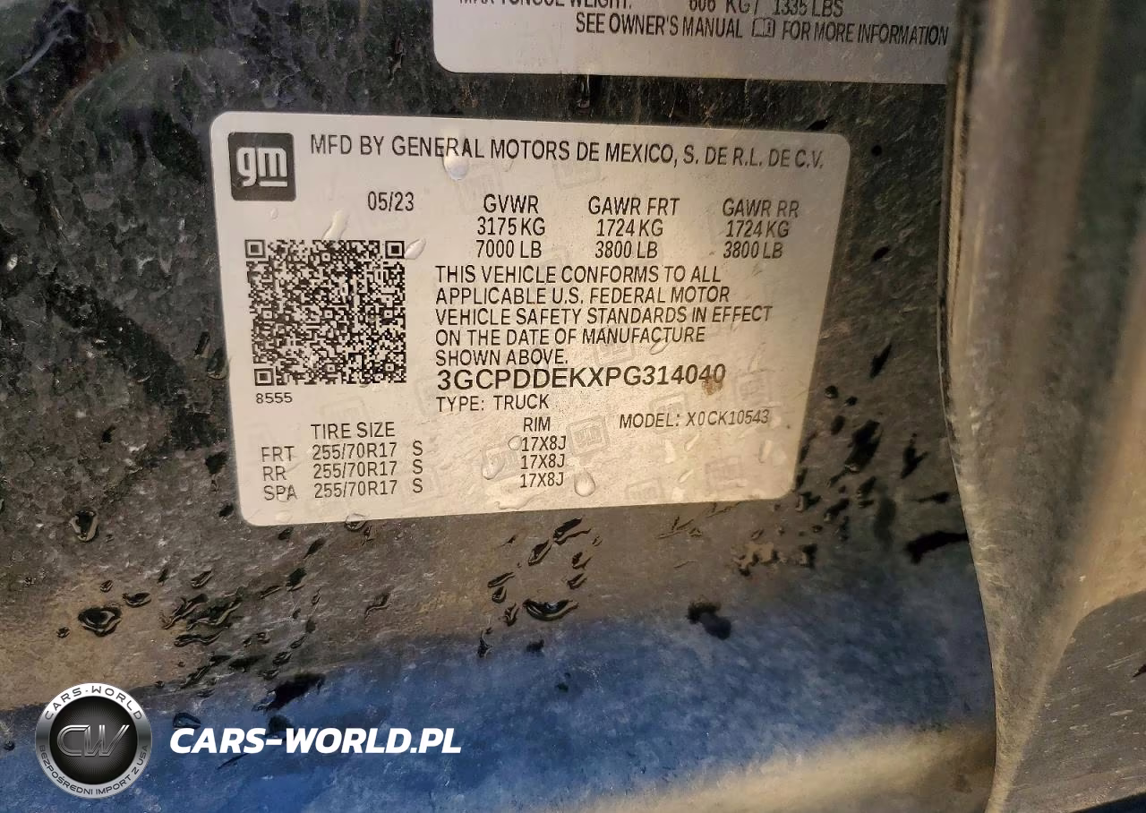 2023 Chevrolet Silverado K1500 Lt VIN:3GCPDDEKXPG314040 - 12