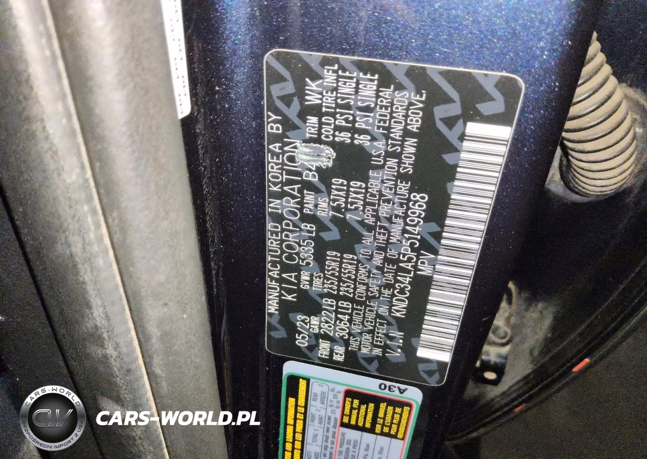 2023 Kia Ev6 Wind VIN:KNDC34LA5P5149968 - 13