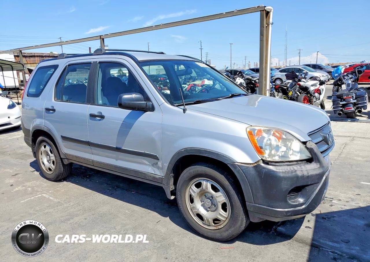 2005 Honda Cr-V Lx VIN:JHLRD68535C011498 - 4