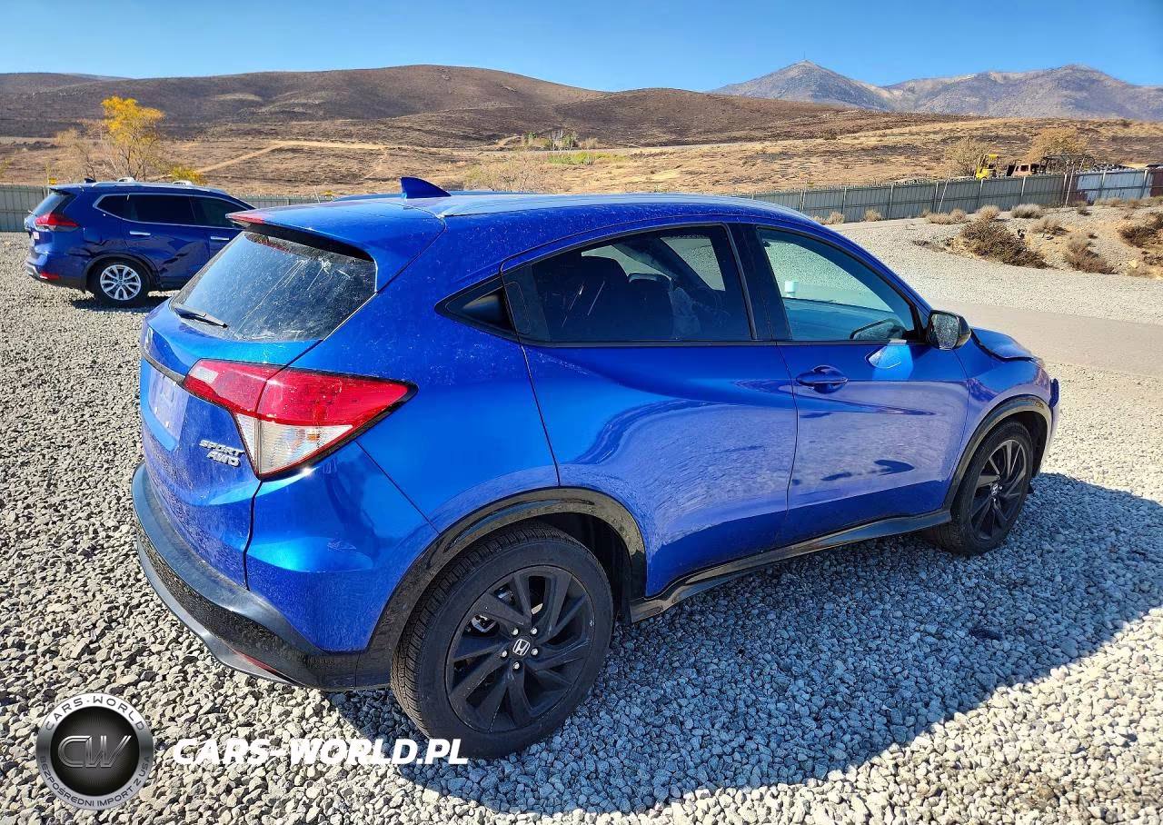 2021 Honda Hr-V Sport VIN:3CZRU6H14MM732706 - 3