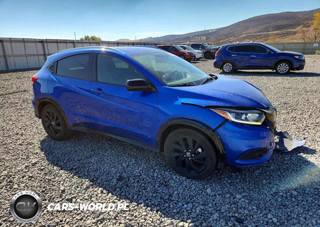 2021 Honda Hr-V Sport VIN:3CZRU6H14MM732706 - 4