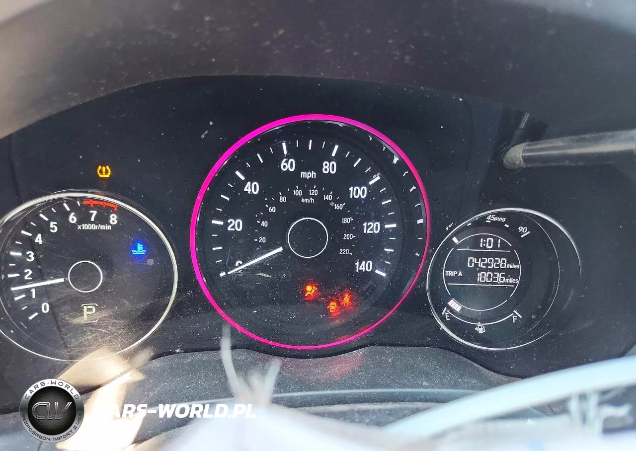 2021 Honda Hr-V Sport VIN:3CZRU6H14MM732706 - 9