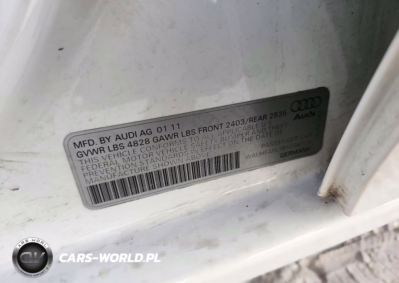 2011 Audi A4 Premium Plus VIN:WAUHFAFL1BN038719 - 12