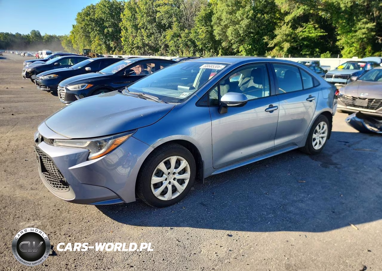 2022 Toyota Corolla Le VIN:JTDEPMAE4NJ202618 - 1