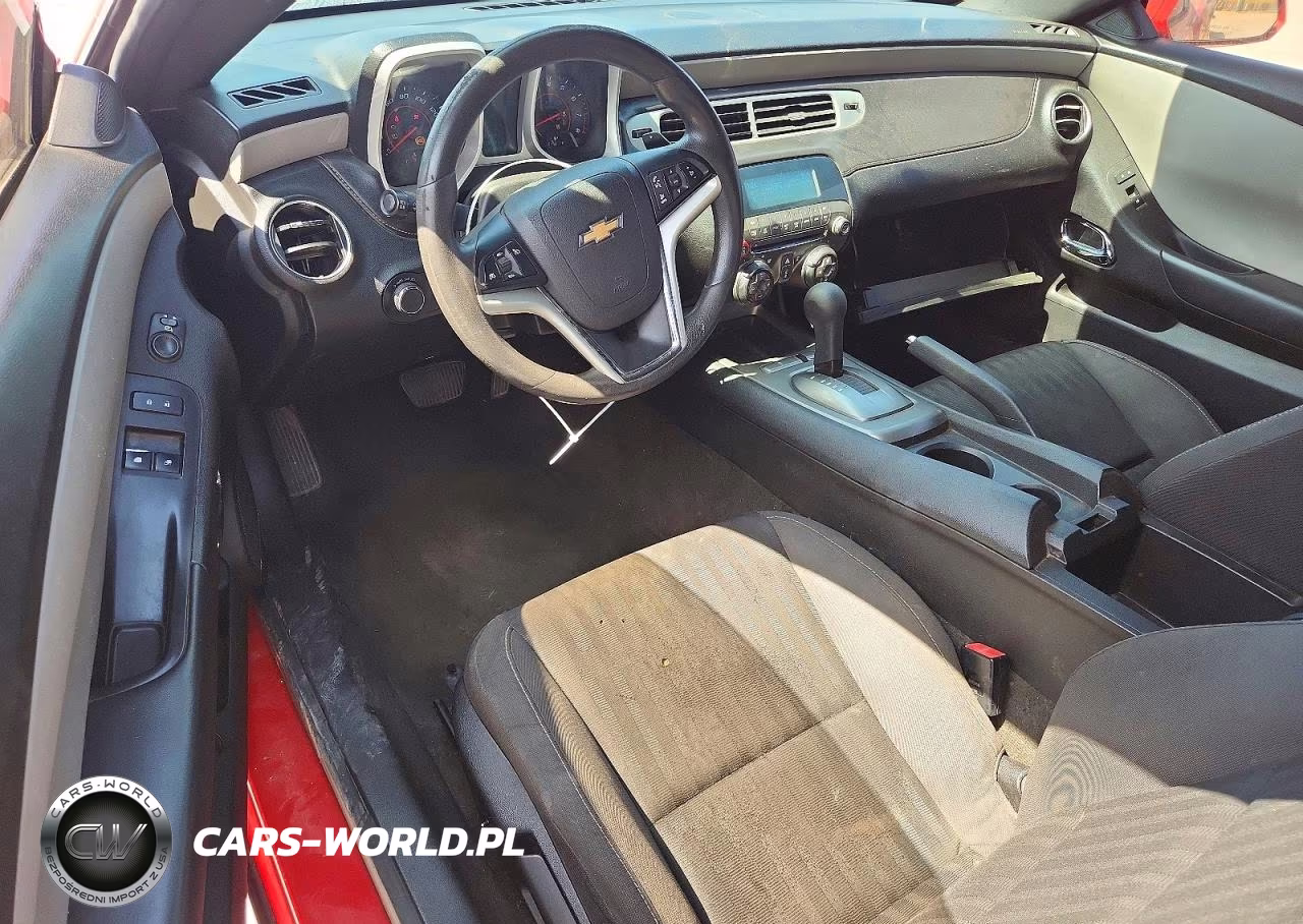 2012 Chevrolet Camaro Ls VIN:2G1FA1E39C9132029 - 8
