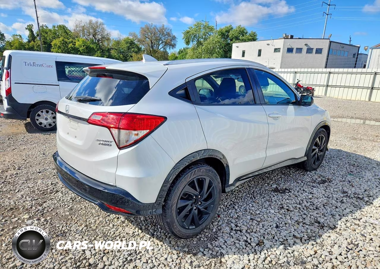 2022 Honda Hr-V Awd Sport VIN:3CZRU6H14NM744243 - 3