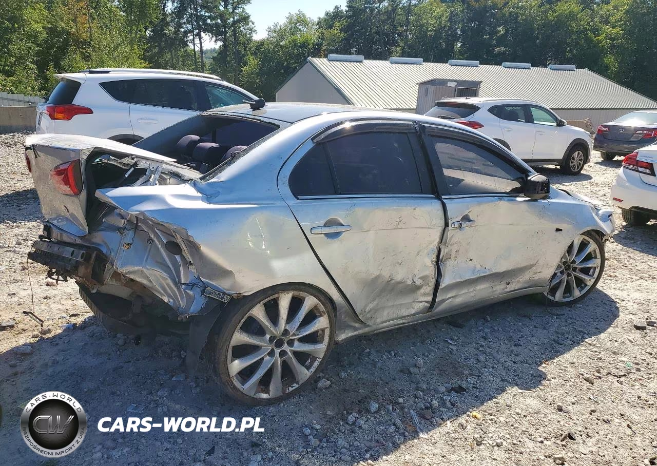 2008 Mitsubishi Lancer Es VIN:JA3AU26U98U038859 - 3