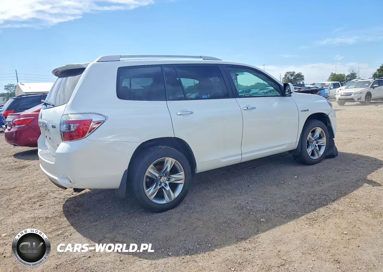 2009 Toyota Highlander Hybrid Limited VIN:JTEEW44A392032226 - 3