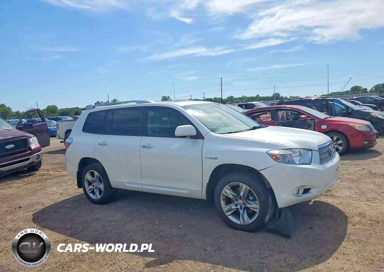 2009 Toyota Highlander Hybrid Limited VIN:JTEEW44A392032226 - 4