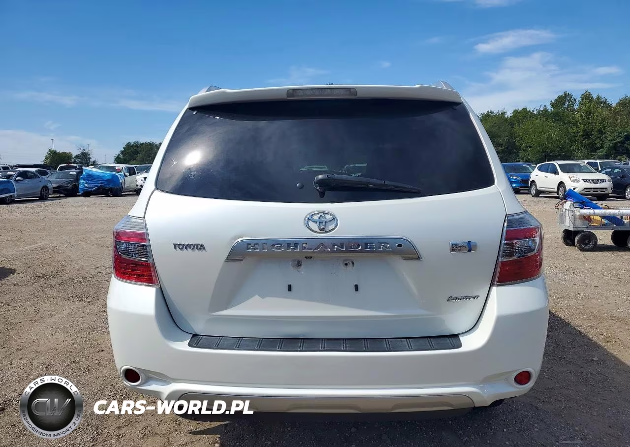 2009 Toyota Highlander Hybrid Limited VIN:JTEEW44A392032226 - 6