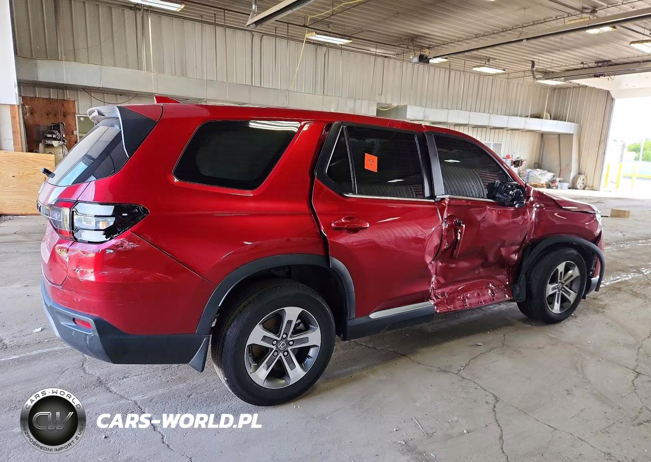 2025 Honda Pilot Exl VIN:5FNYG1H42SB053914 - 3