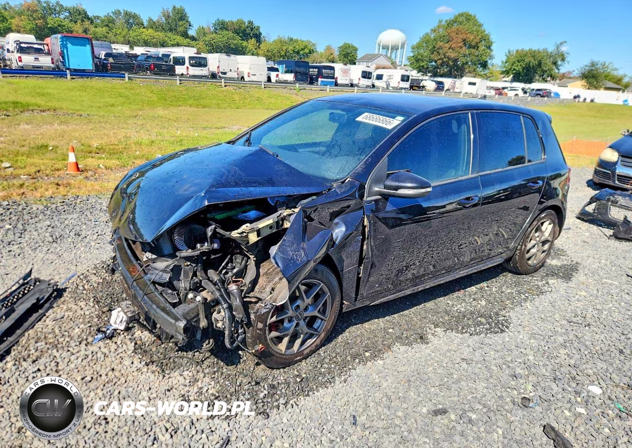 2013 Volkswagen Gti VIN:WVWHD7AJXDW089506 - 1