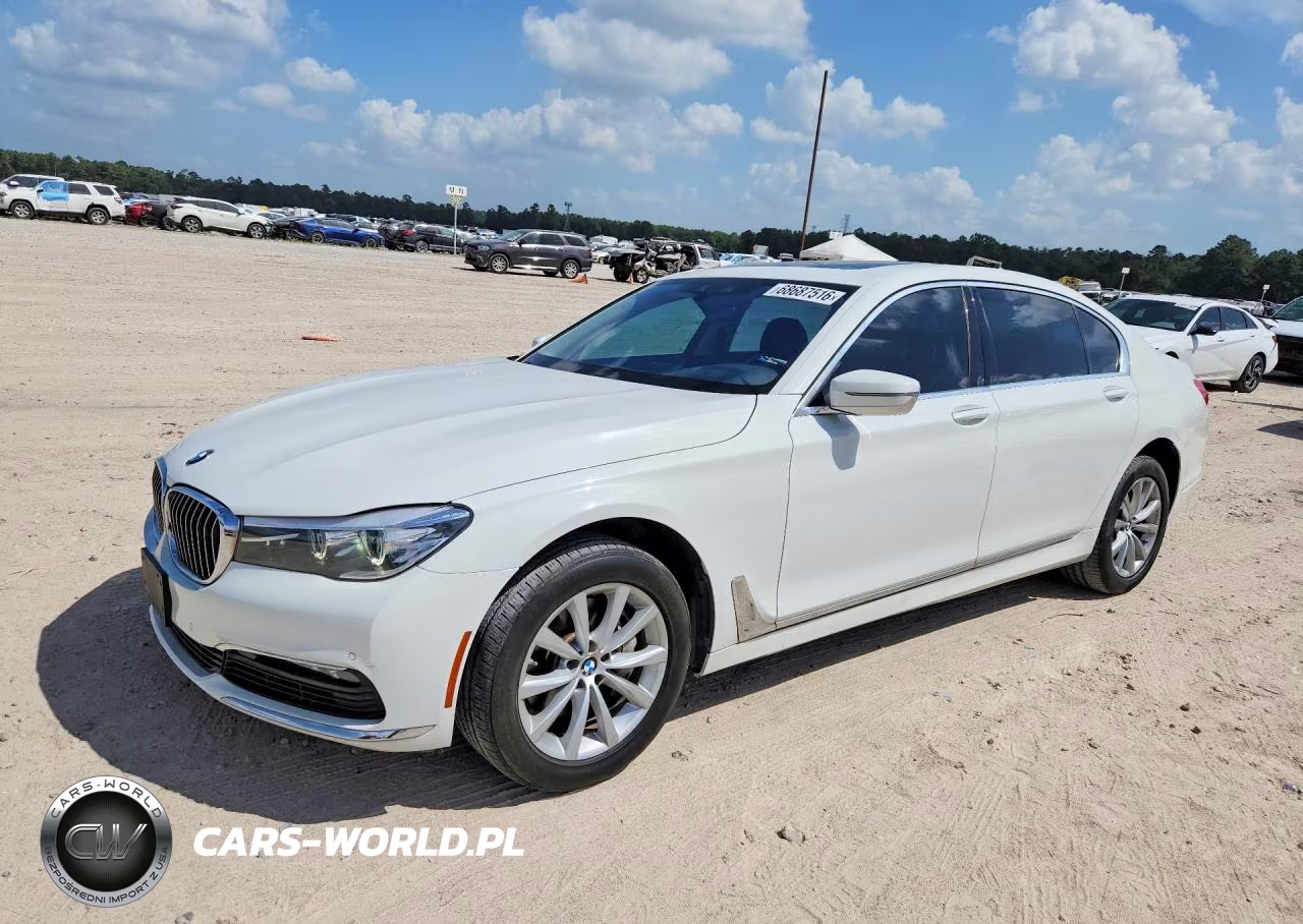 2018 BMW 740 I VIN:WBA7E2C57JG742758 - 1