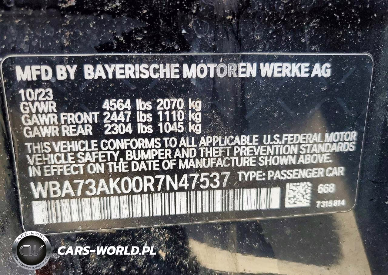 2024 BMW 228Xi VIN:WBA73AK00R7N47537 - 13
