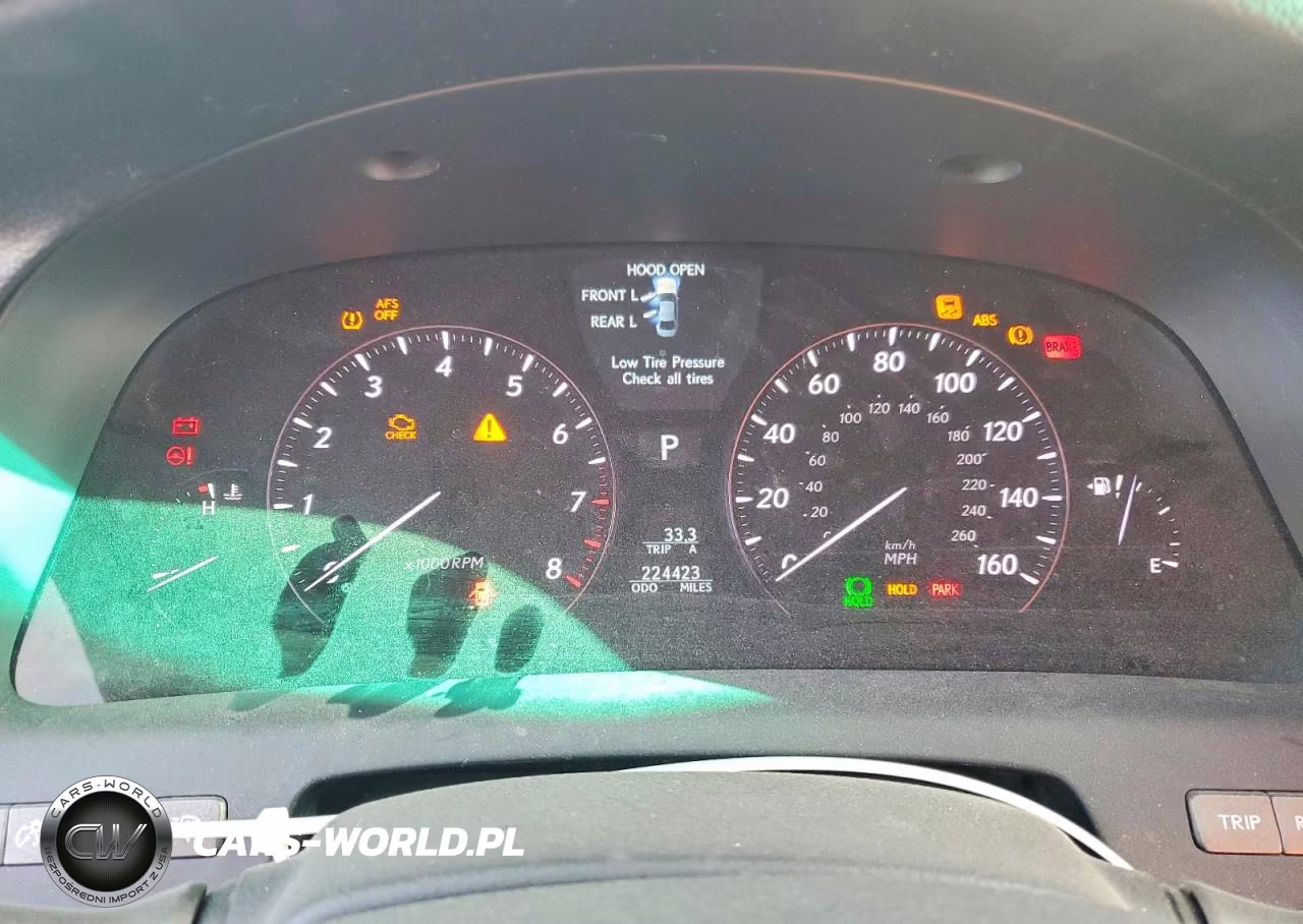 2007 Lexus Ls 460 VIN:JTHBL46F175049710 - 9