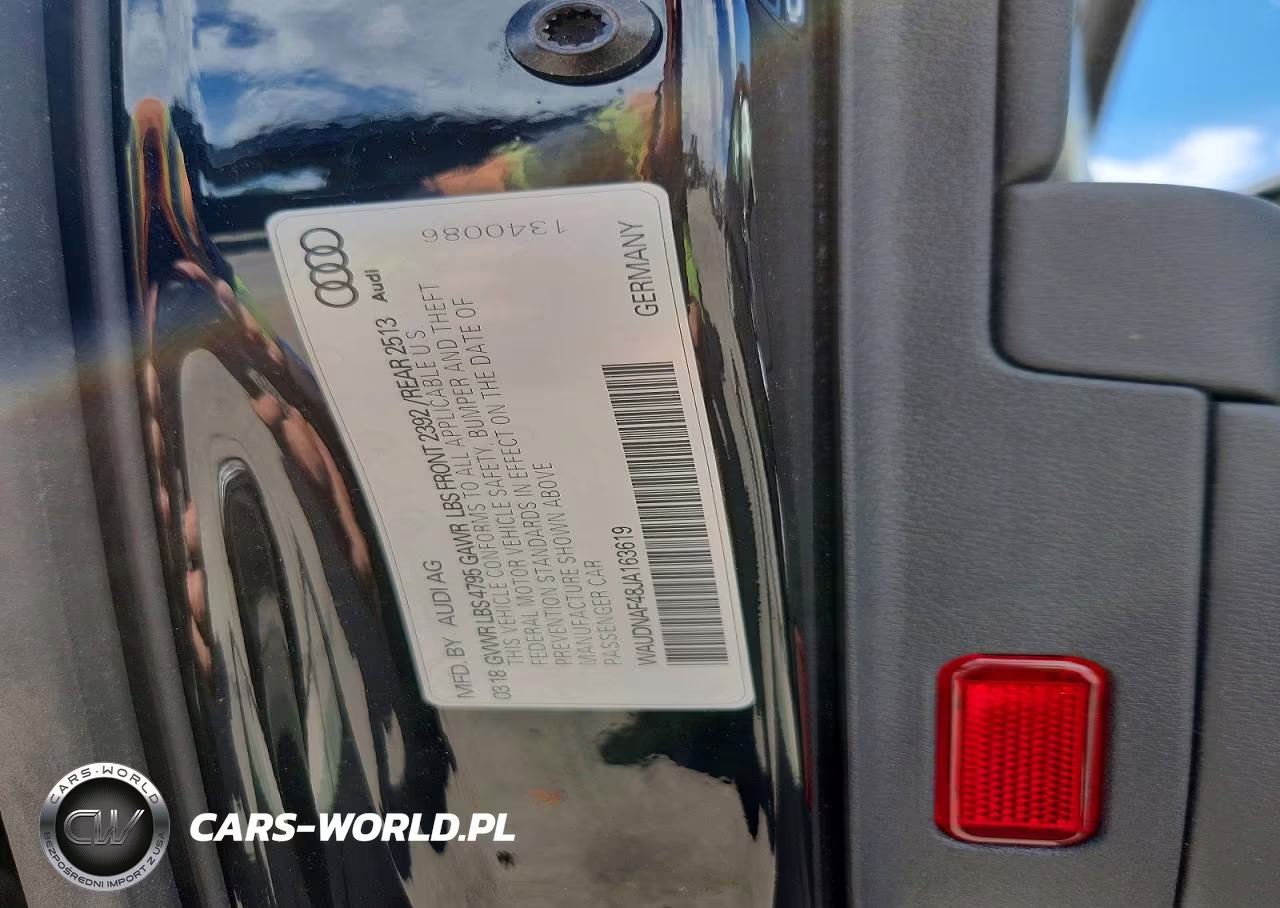 2018 Audi A4 Premium VIN:WAUDNAF48JA163619 - 12