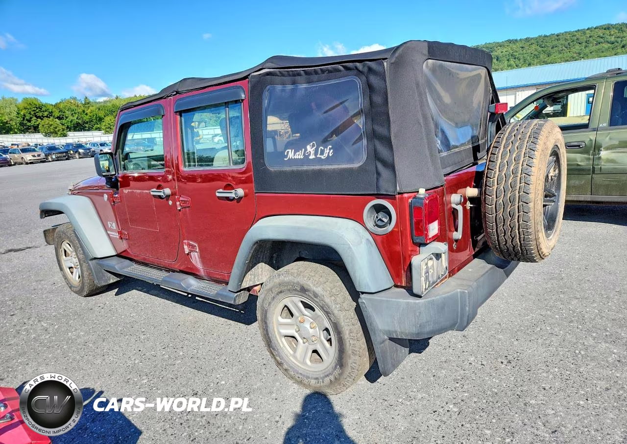 2009 Jeep Wrangler Unlimited X VIN:1J4GZ39149L726984 - 2