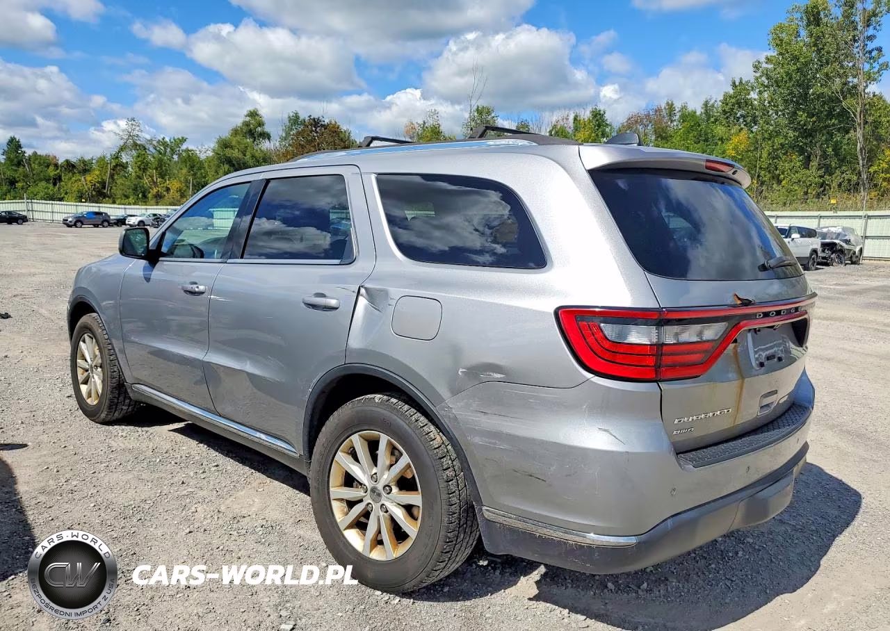 2015 Dodge Durango Sxt VIN:1C4RDJAG7FC177343 - 2