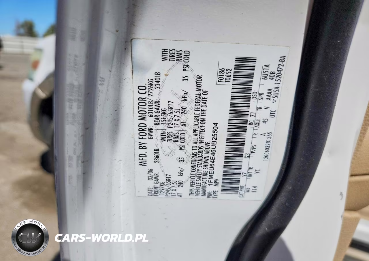 2006 Ford Explorer Eddie Bauer VIN:1FMEU64E46UB25504 - 13
