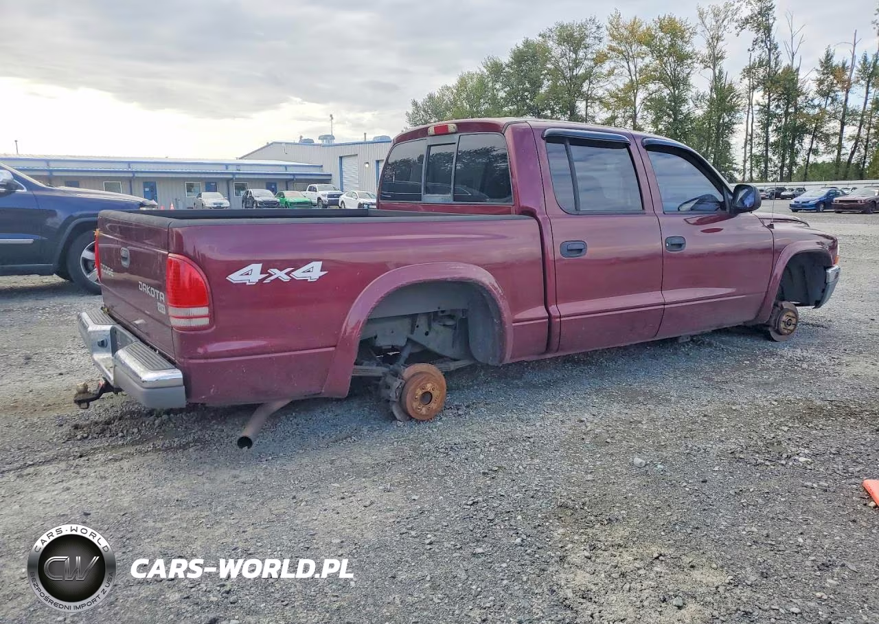 2003 Dodge Dakota Quad Slt VIN:1D7HG48N23S115302 - 3